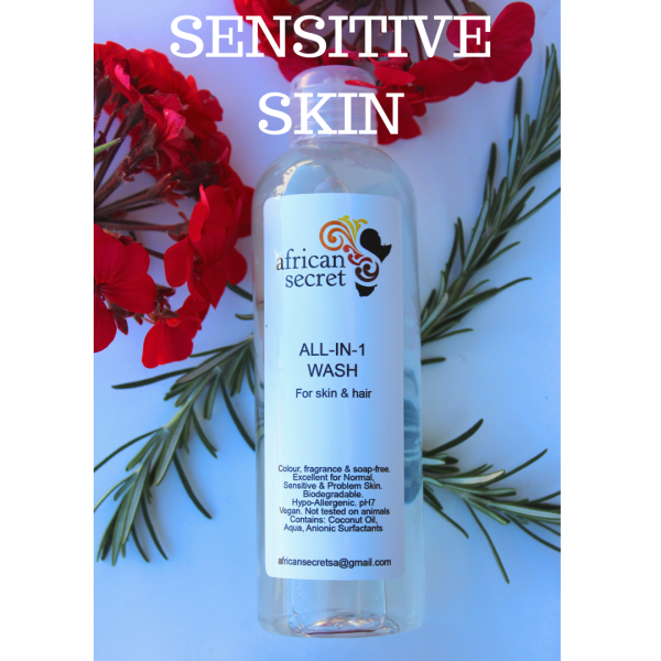 250ml Sensitive All-in-1 Wash
