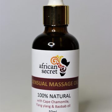 Sensual Massage Oil plain background