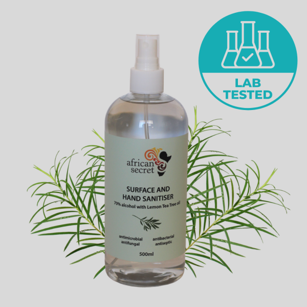 500ml Aromatherapy Sanitiser Spray - perfect for refilling