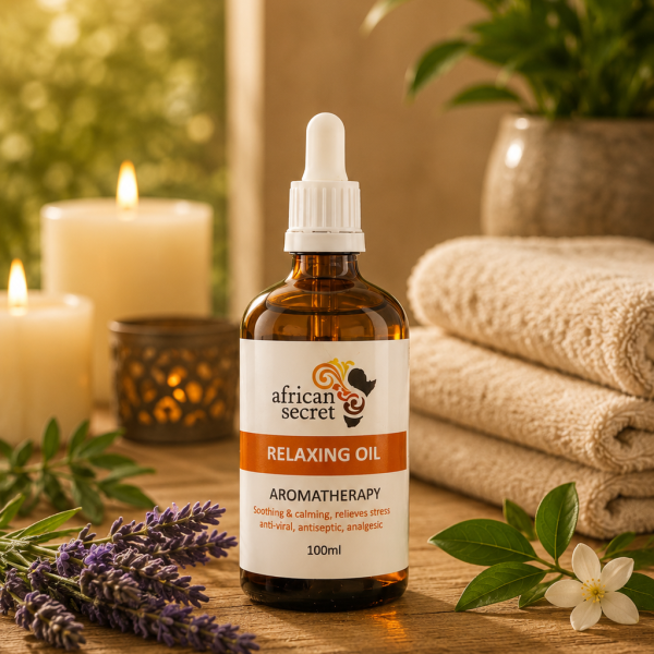 100ml Relaxing Aromatherapy Body Oil in gift box