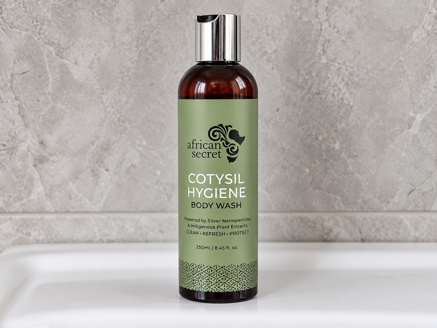 African Secret Cotysil Body Wash