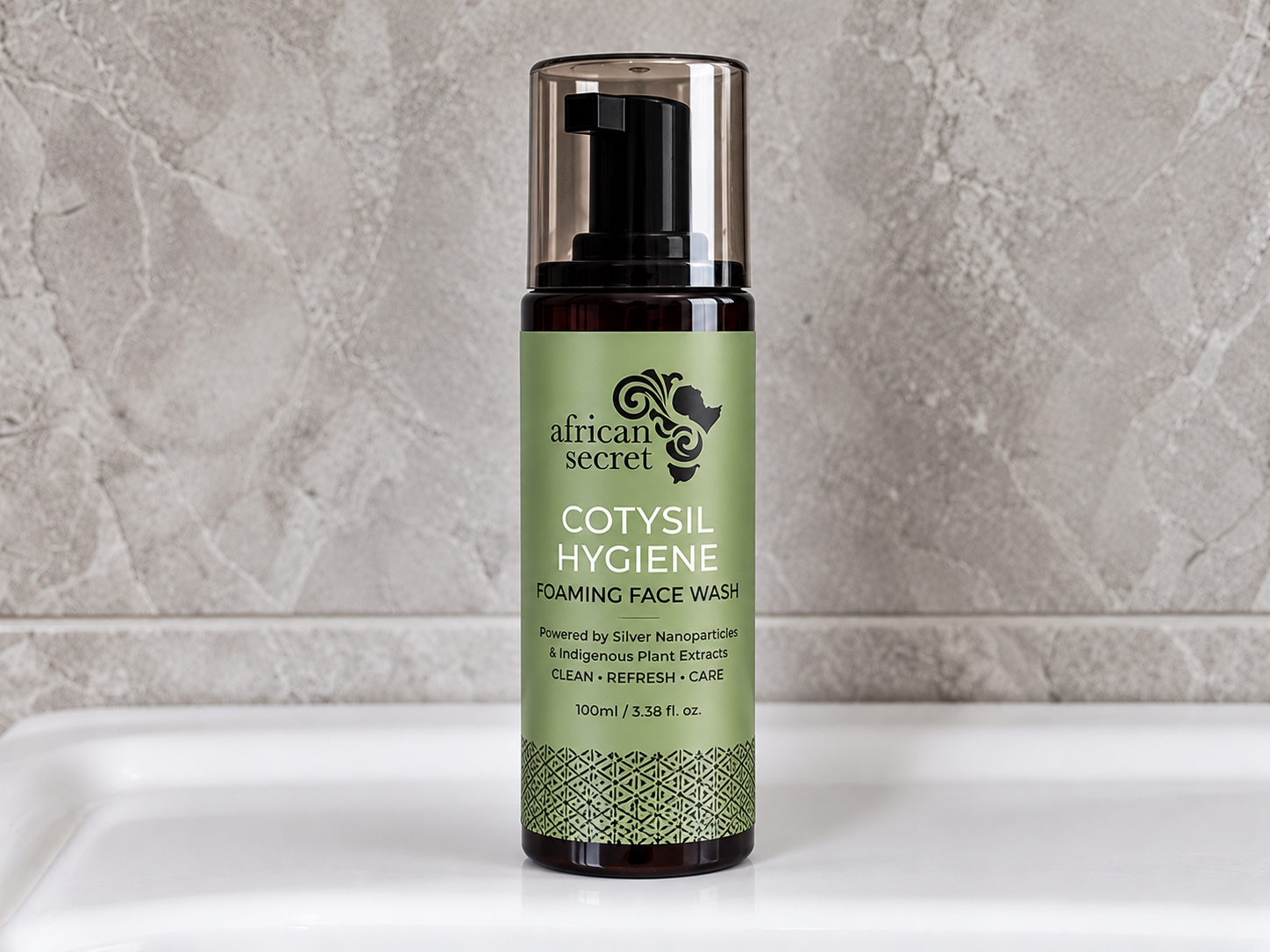 Premium African Secret Foaming Face Wash